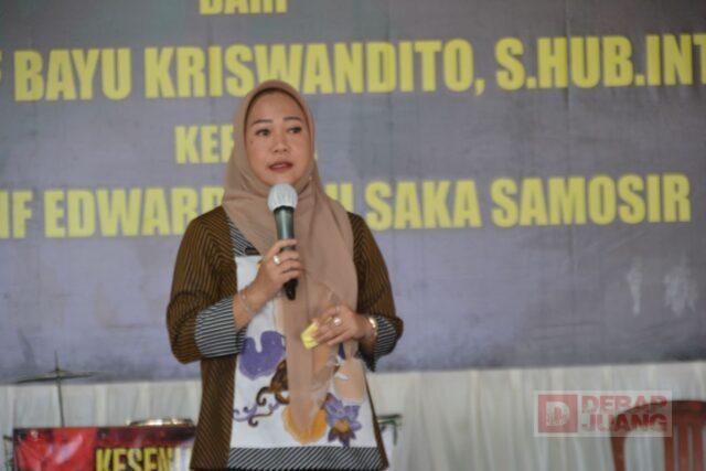 Bupati Tiwi Ramah Tamah Lepas Sambut Danyon 406CK Purbalingga