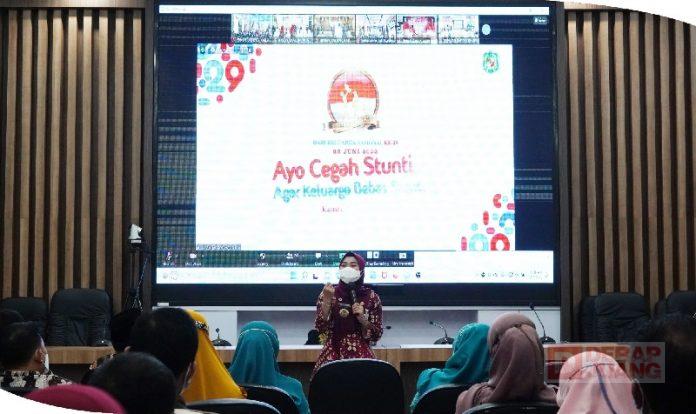 Cegah Stunting, Bupati Demak Galakkan Sosialisasi Bersama TP PKK Demak