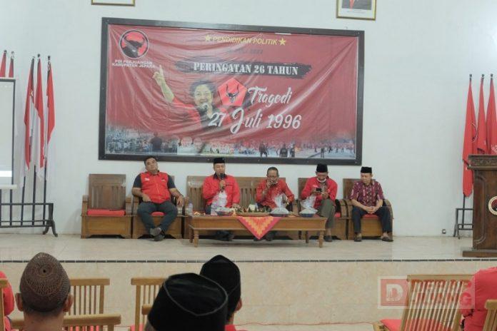 Doa Bersama Keluarga Besar PDI Perjuangan Jepara Peringati Peristiwa Kudatuli