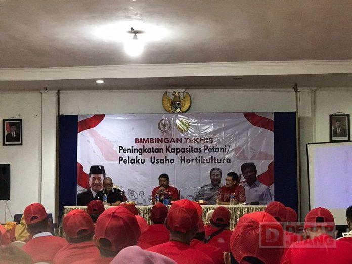 Gelar Bimtek, Sunarna Tingkatkan Kapasitas Petani