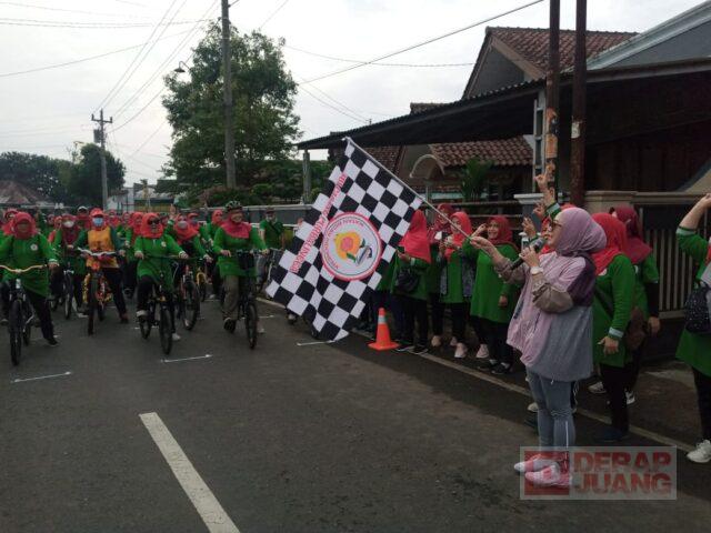 Gowes Sehat IBI Purbalingga, Bupati Tiwi Jaga Kekompakan dan Kebersamaan