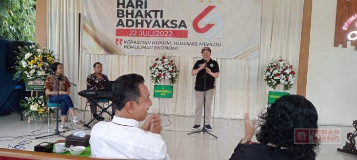 Hadiri HUT Bhakti Adhyaksa, Bung Dance Menjalin Kemitraan dengan Media dan Masyarakat