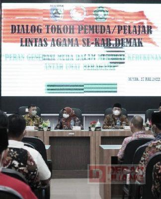 Hadirkan Ruang Diskusi FKUB, Bupati Demak Harap Perkuat Wawasan Kebangsaan