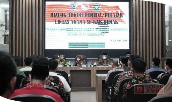 Hadirkan Ruang Diskusi FKUB, Bupati Demak Harap Perkuat Wawasan Kebangsaan