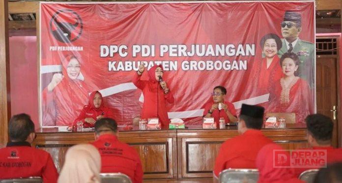 Ingin Hasil Spektakuler, DPC PDI Perjuangan Grobogan Rapatkan Barisan
