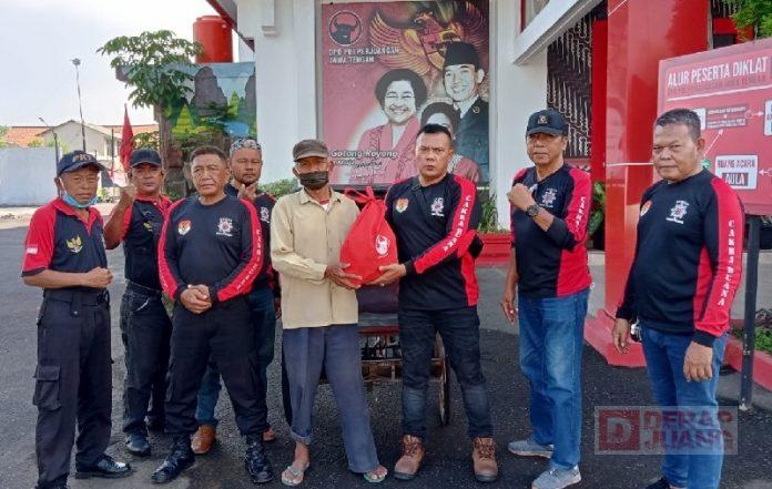 Jumat Berkah, Kiat Kepedulian Satgas DPD PDI Perjuangan Jawa Tengah