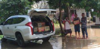 Kepedulian PAC PDI Perjuangan Pati Kota Terhadap Korban Banjir Bandang