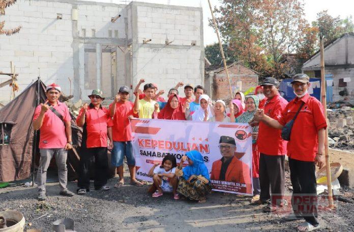 Kepedulian Sahabat Yohanes Bantu Korban Kebakaran