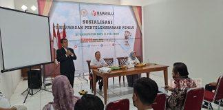 Ketua PAC dan Ketua Ranting Dapil 1 Pati Ikuti Sosialisasi Penyelenggaraan Pemilu