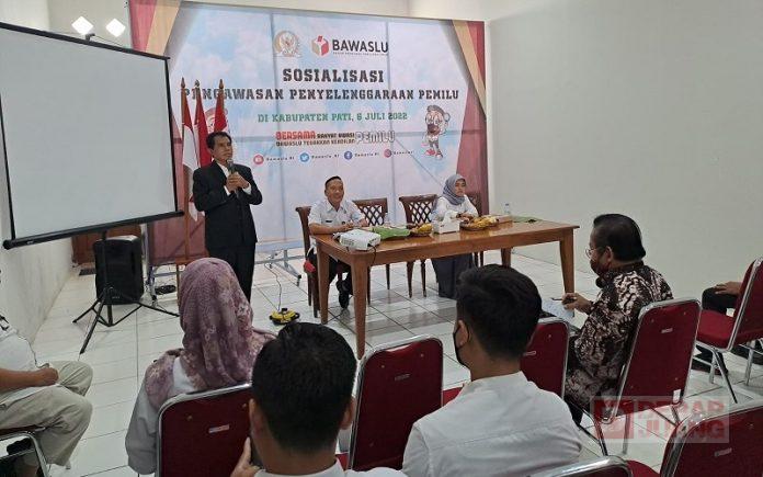 Ketua PAC dan Ketua Ranting Dapil 1 Pati Ikuti Sosialisasi Penyelenggaraan Pemilu (2)
