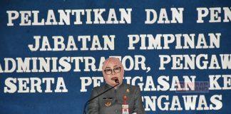 Lantik 9 Pejabat Tinggi Pratama, Sri Sumarni Harap Mampu Maksimalkan Peran