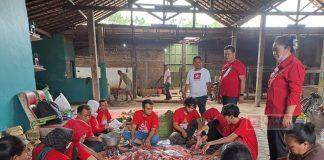 Momentum Idul Adha Dimanfaatkan DPC PDI Perjuangan Pati Sembelih 5 Ekor Sapi