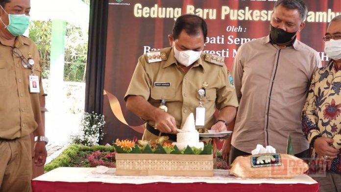 Ngesti Nugraha Resmikan Gedung Baru UPTD Puskesmas Jambu
