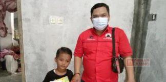 Ranting PDI Perjuangan Pamijen Berikan Santunan Anak Yatim