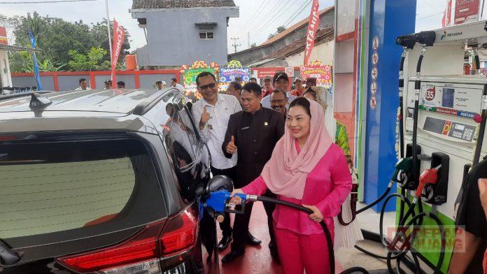 SPBU Linggapura Diresmikan, Diharapkan Dapat Bangkitkan UMKM