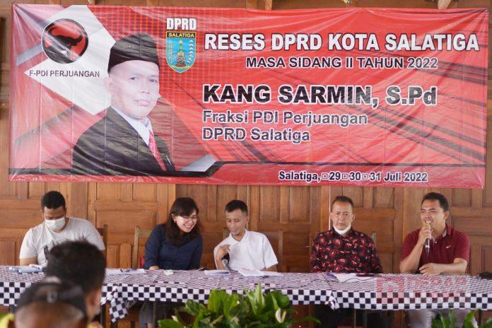 Sarmin Gelar Reses di Kauman Kidul