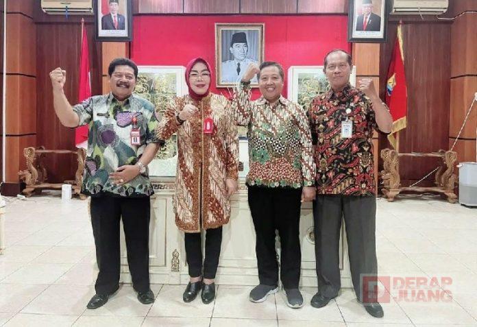 Temui Dinas Koperasi, Sri Sumarni Minta Utamakan Kemajuan UKM Grobogan