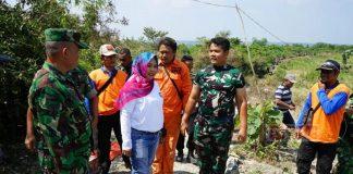 Wabup Etik Tinjau Lokasi Jatuhnya Pesawat T-50i Golden Eagle