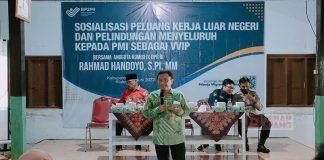 Rahmad Handoyo Sosialisasikan Peluang Bekerja di Luar Negeri