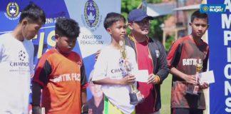 Kompetisi U-13 Seri A Telah Usai, Taufiq Rizal Harap Ada Pembinaan Berlanjut