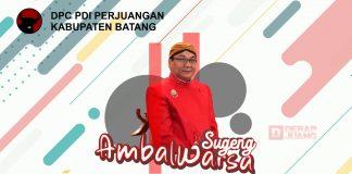Ridwan: Sugeng Ambal Warsa Komandan,  Panjang Umur, Sehat Selalu