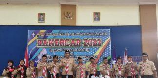 Hamenang Lantik 16 Pengurus Kwaran Pramuka Klaten
