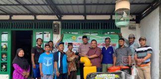 Bayu Aji Salurkan Bantuan Pompa Air untuk Pertanian