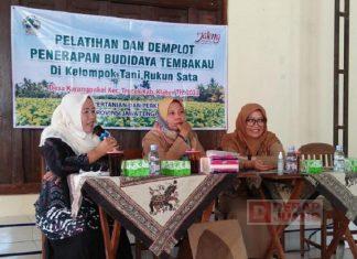 Hartanti Beri Support untuk Petani Tembakau di Klaten