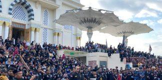 Kader Partai Karanganyar Sambut Kirab 100 Tahun PSHT