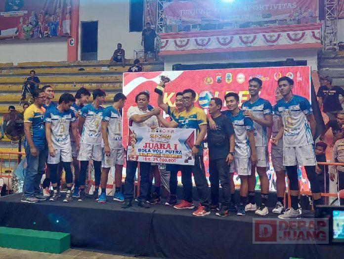 Ali Badrudin Bola Voli Kapolres Pati Cup Komitmen Kembangkan Potensi Pemuda