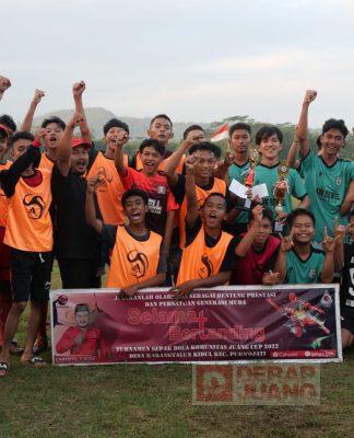 Babak Final Turnamen Sepak Bola Komunitas Juang Cup 2022, Cahyo: CKJ Harus Tetap Solid