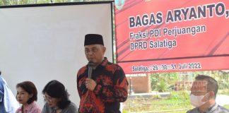 Bagas Ariyanto Gelar Reses di Kelurahan Mangunsari