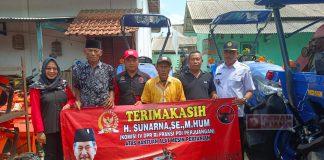 Bagikan Alsintan Kepada Petani Cilacap, Sunarna Ingin Hasil Tani Meningkat