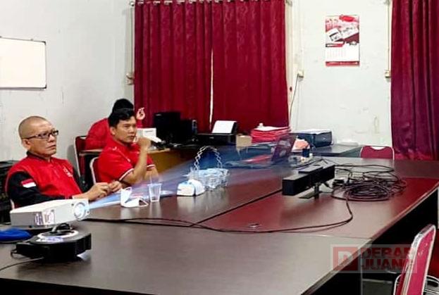 Banteng Banyumas Ikuti Zoom Meeting DPP Tentang Data Sipol KPU Ganda Eksternal