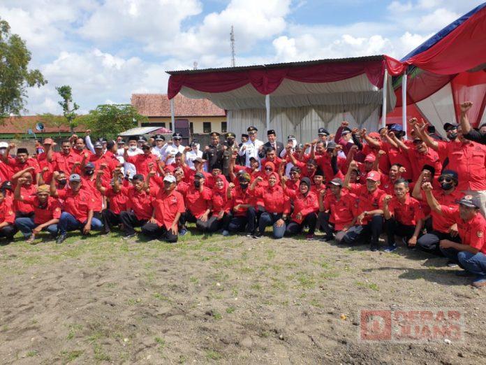 Banteng Jatilawang Ikuti Upacara HUT RI ke-77, Bagyo Serukan Persatuan