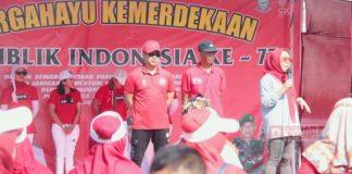 Bersama Bambang Irawan, Bupati Tiwi Ajak Warga Senam SICITA