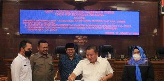 Bersama Bupati, Masan Tandatangani Nota Kesepakatan KUA PPAS