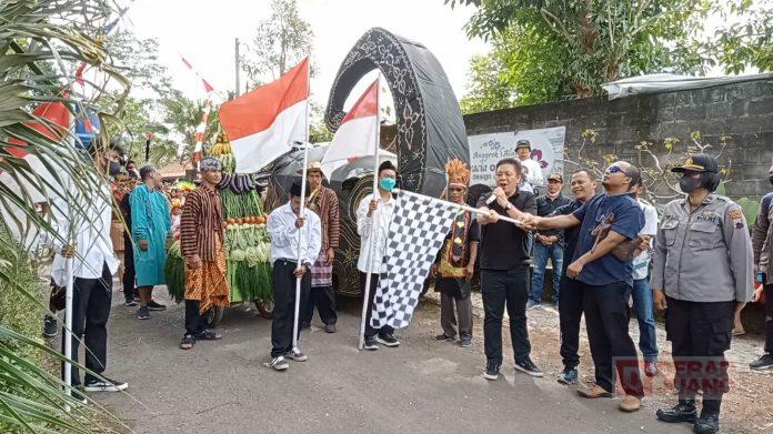 Bung Dance Lepas Karnaval di Kelurahan Sidorejo Kidul