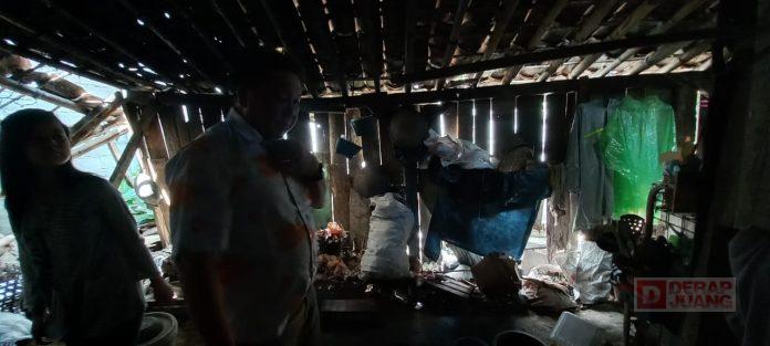 Bung Dance Tinjau Rumah Penerima Bantuan RTLH