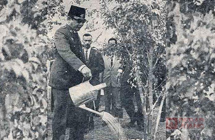 Bung Karno Suka Lingkungan yang Bersih