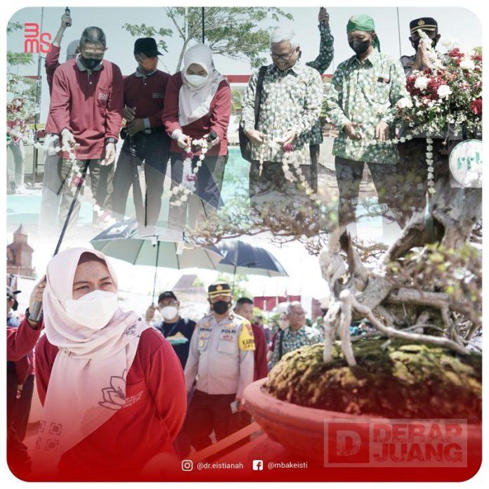 Bupati Demak Harap, Melalui Kontes Bonsai Hadirkan Kepekaan Menjaga Alam Raya