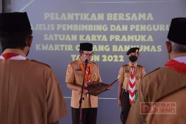 Bupati Husein Kukuhkan Tujuh Satuan Karya Pramuka