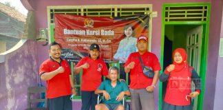 Cahyo Serahkan Bantuan Kursi Roda dari Mbak Casytha Kepada Warga di 2 Desa Ampuannya