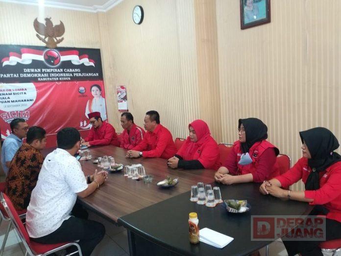 Didatangi Bawaslu, DPC PDI Perjuangan Kudus Tatap Optimis Pemilu 2024