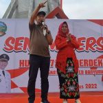 Dukung Kebaya Goes to UNESCO, Husein Ajak Ibu-ibu Senam Pakai Kebaya