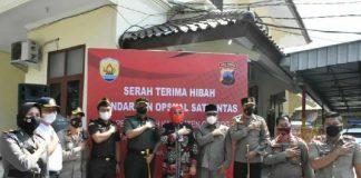 Dukung Penanganan Lakalantas, Sri Sumarni Serahkan Kendaraan ke Polres Grobogan