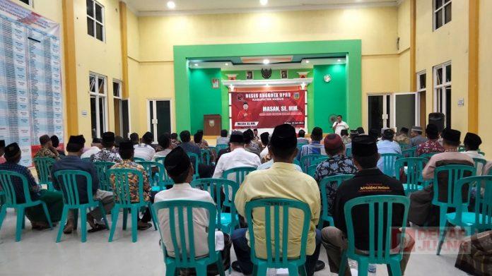 Gelar Reses, Masan Siap Terima Keluhan dan Aspirasi Warga