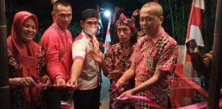 Hadir di Kalikidang, BHB Resmikan Jalan Bachrudin