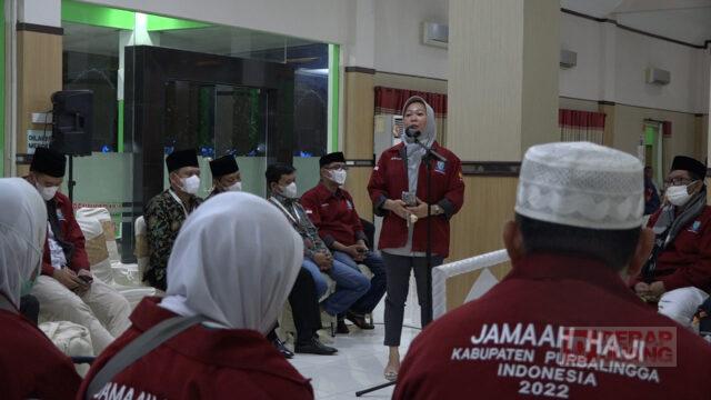 Kembali ke Tanah Air, Bupati Tiwi Minta Jamaah Haji Jaga Kemabrurannya
