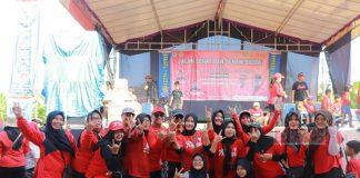 Kolaborasi Agus-Yohanes Adakan Jalan Sehat dan Senam Indonesia Cinta Tanah Air